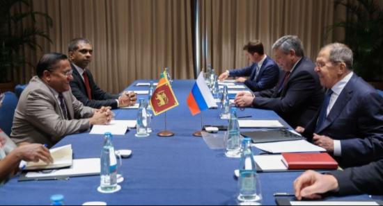 Russia's Lavrov Meets Sri Lankan FM in Manila